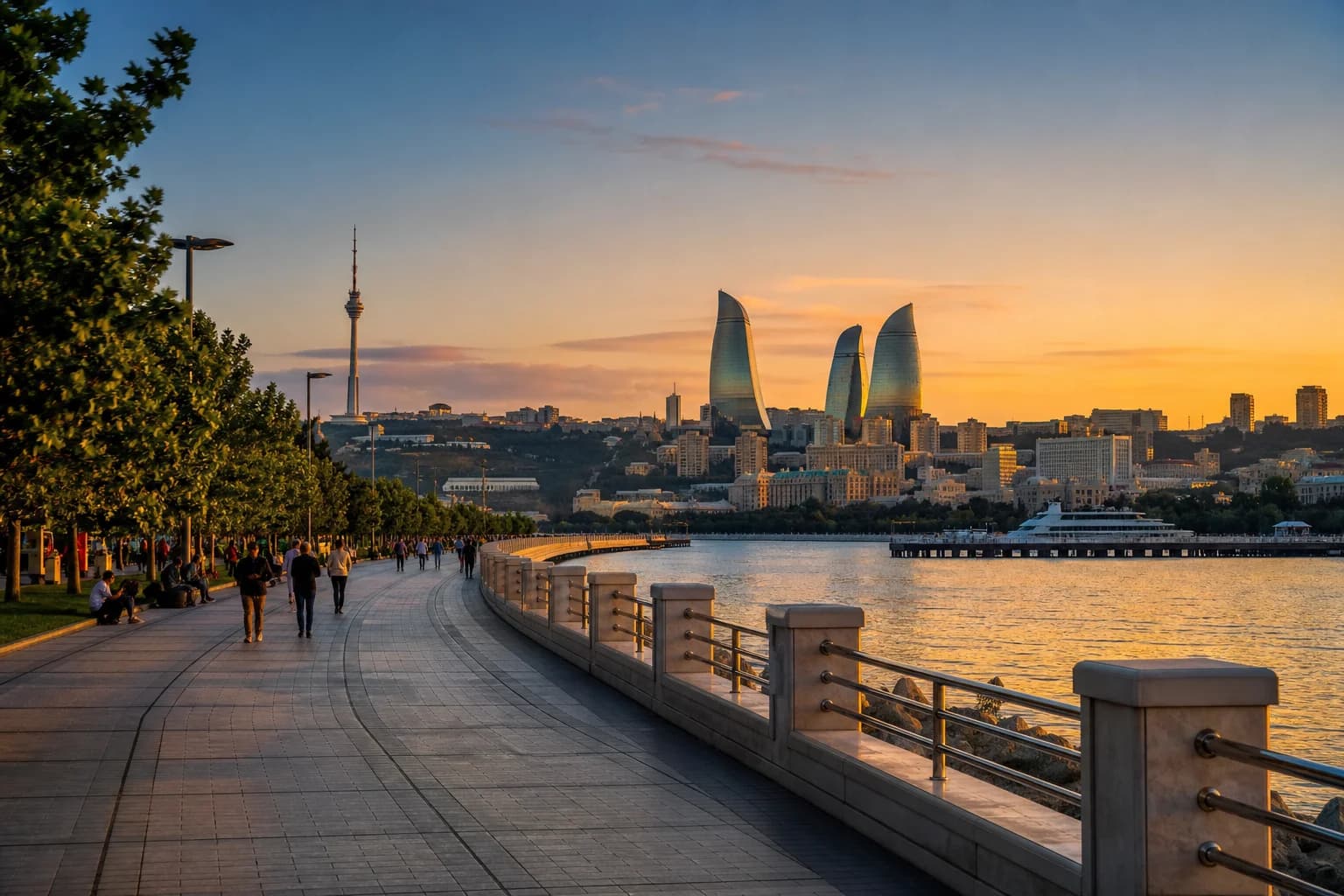 Главные парки Баку