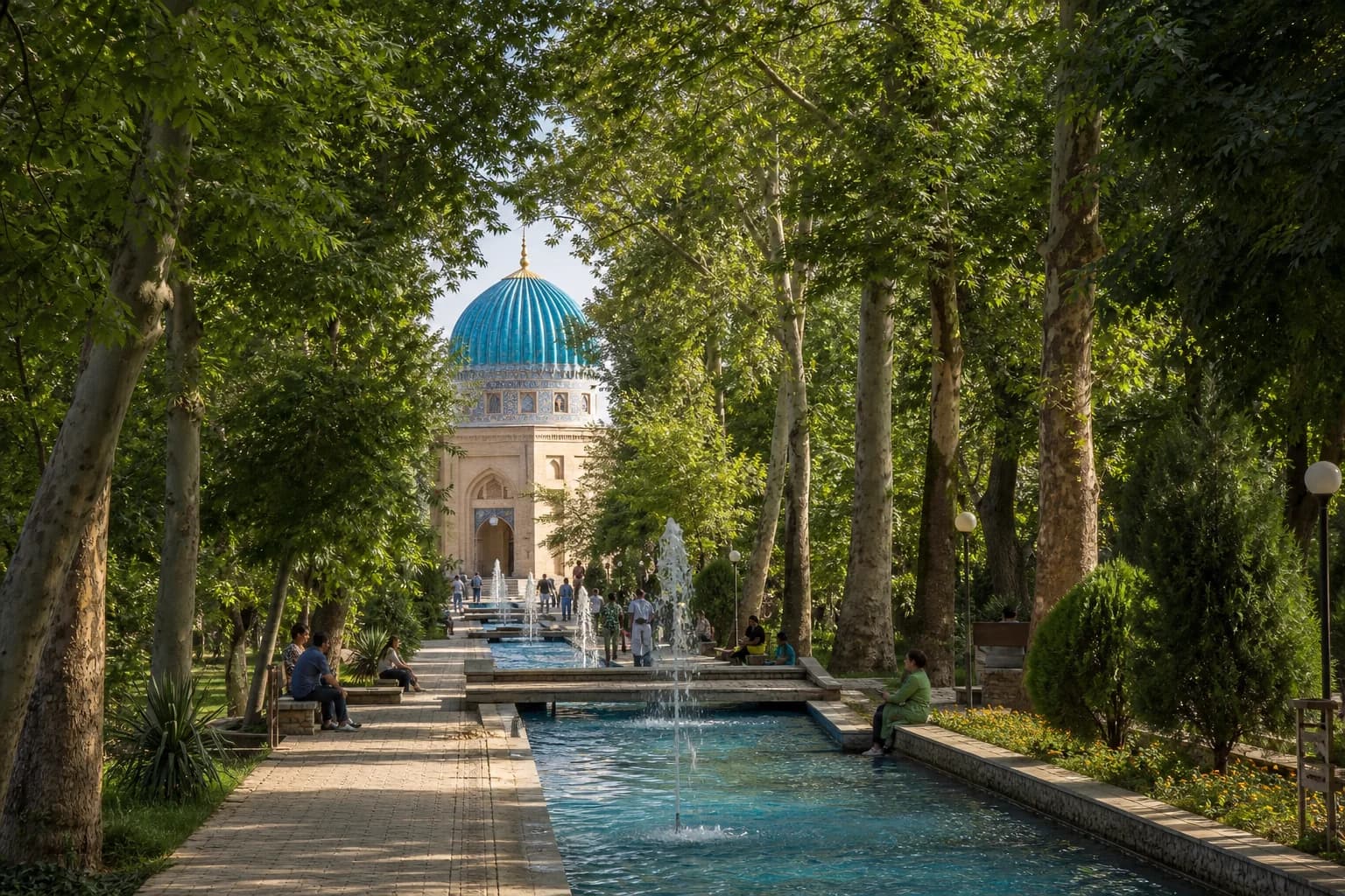 Главные парки Худжанда