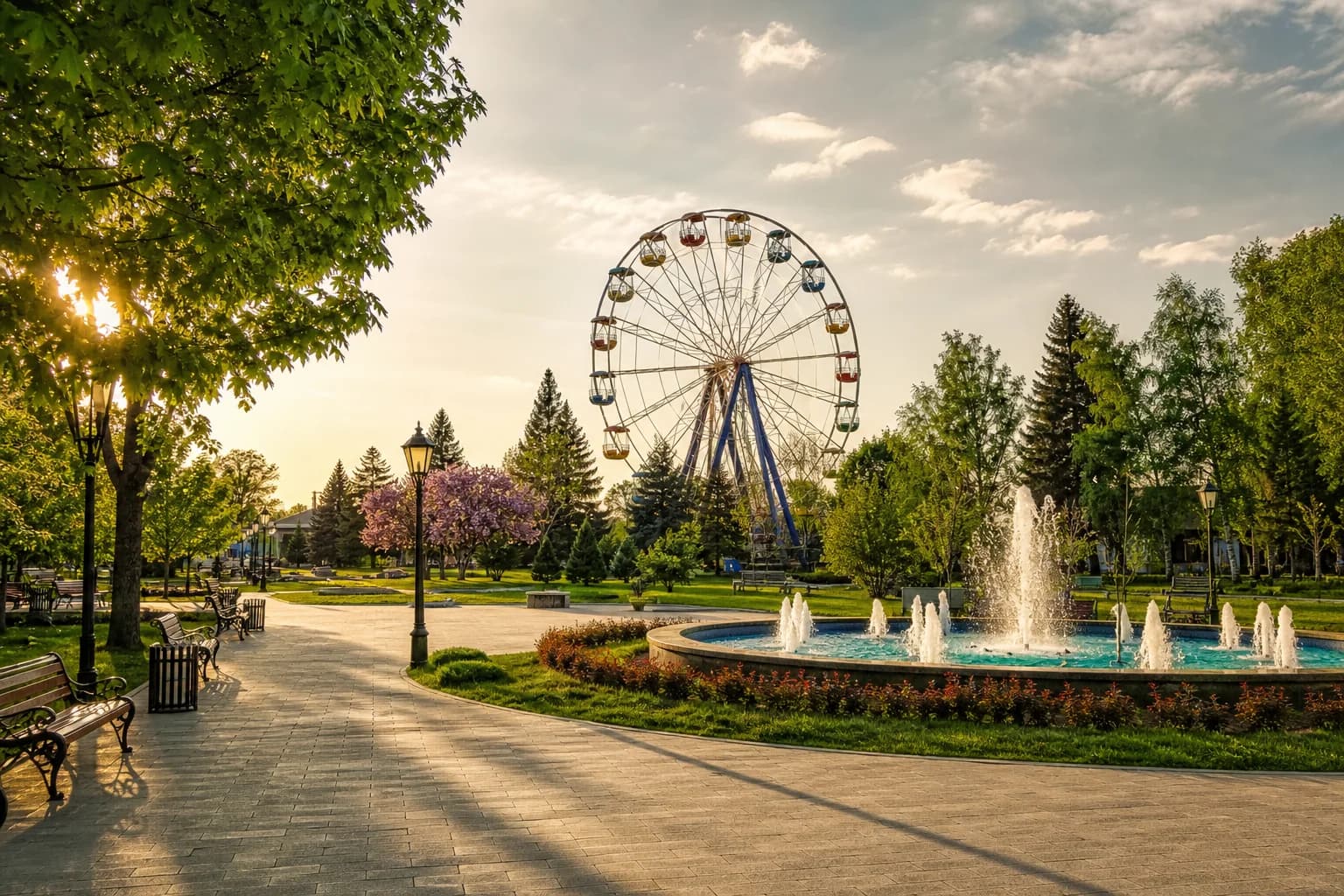 Главные парки Гюмри