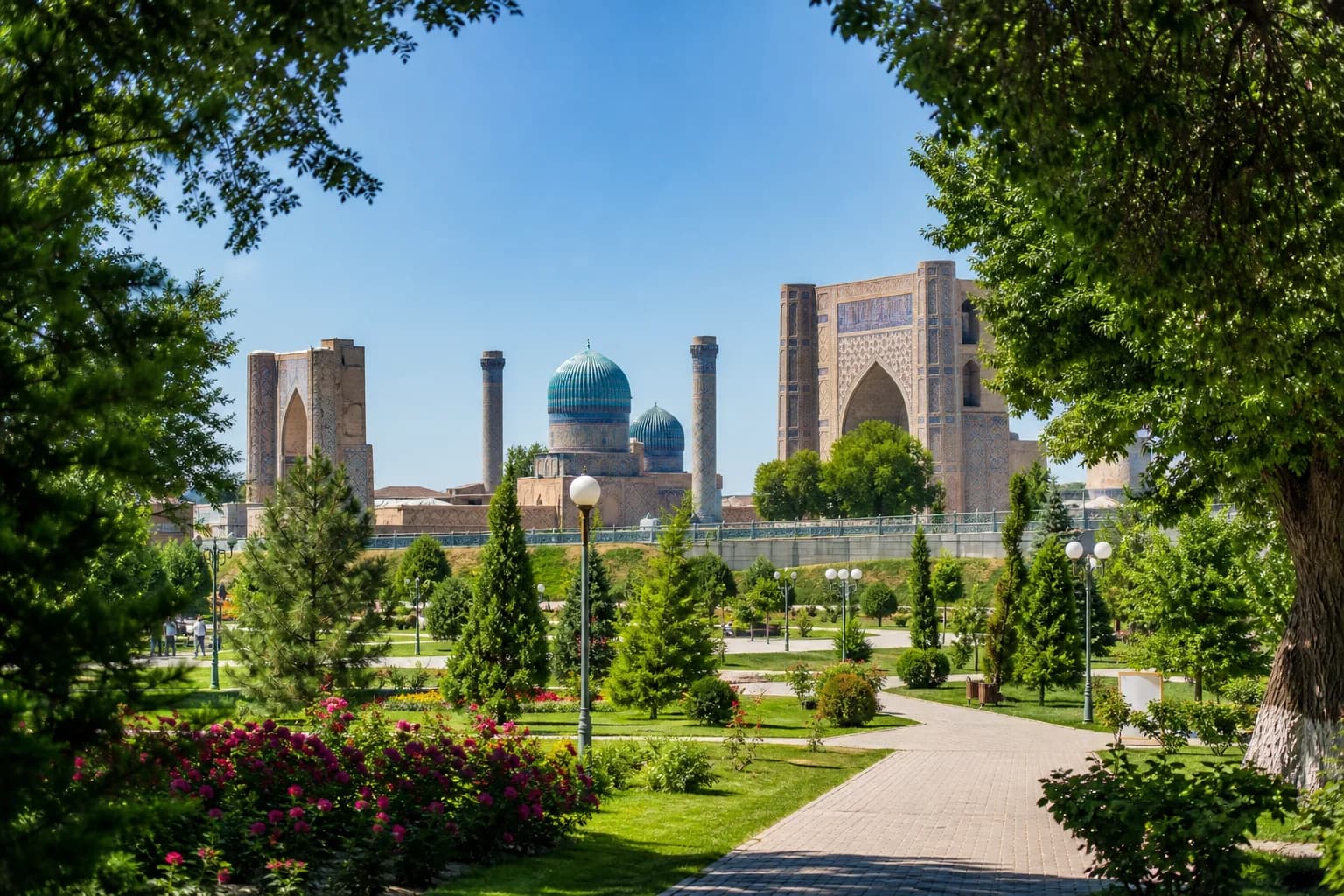 Парки Самарканда: прогулки, зелёные зоны и отдых