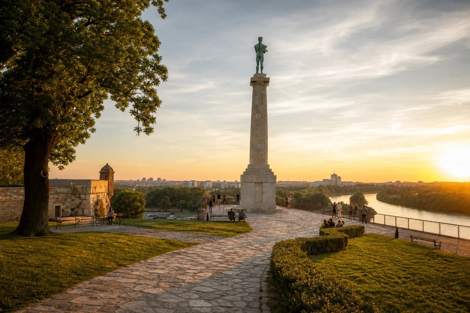 Главные парки Белграда