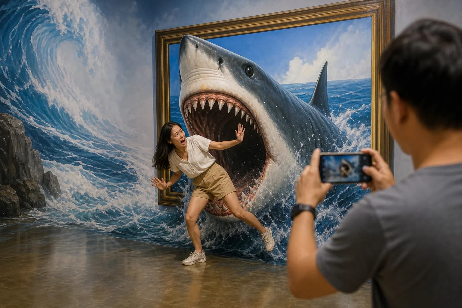3D музей Art in Paradise Лангкави — иллюзии в Oriental Village