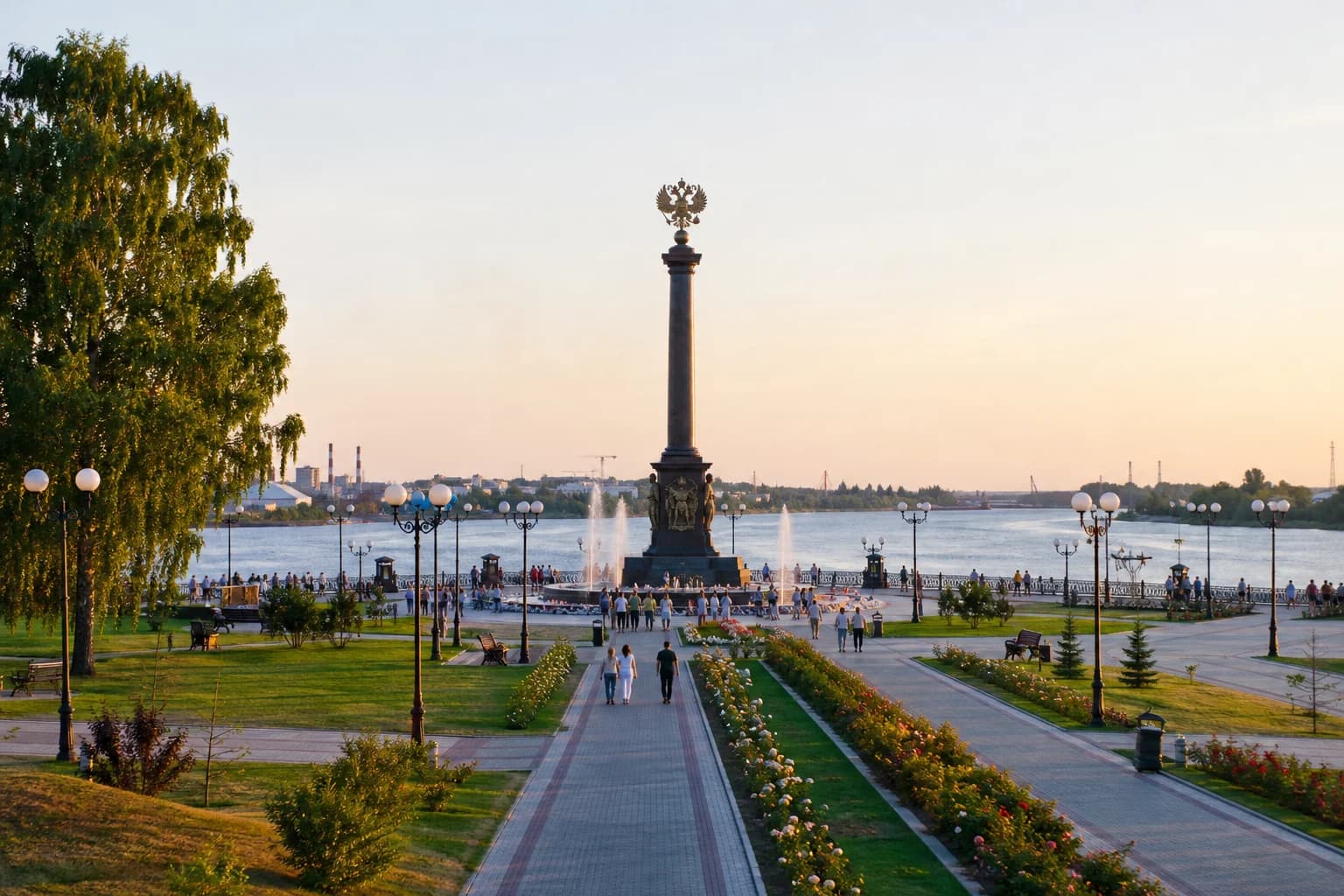 Главные парки Ярославля