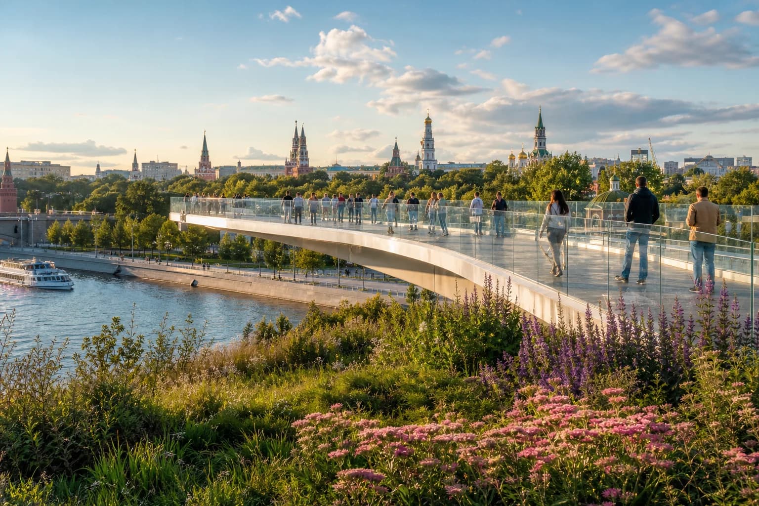 Главные парки Москвы