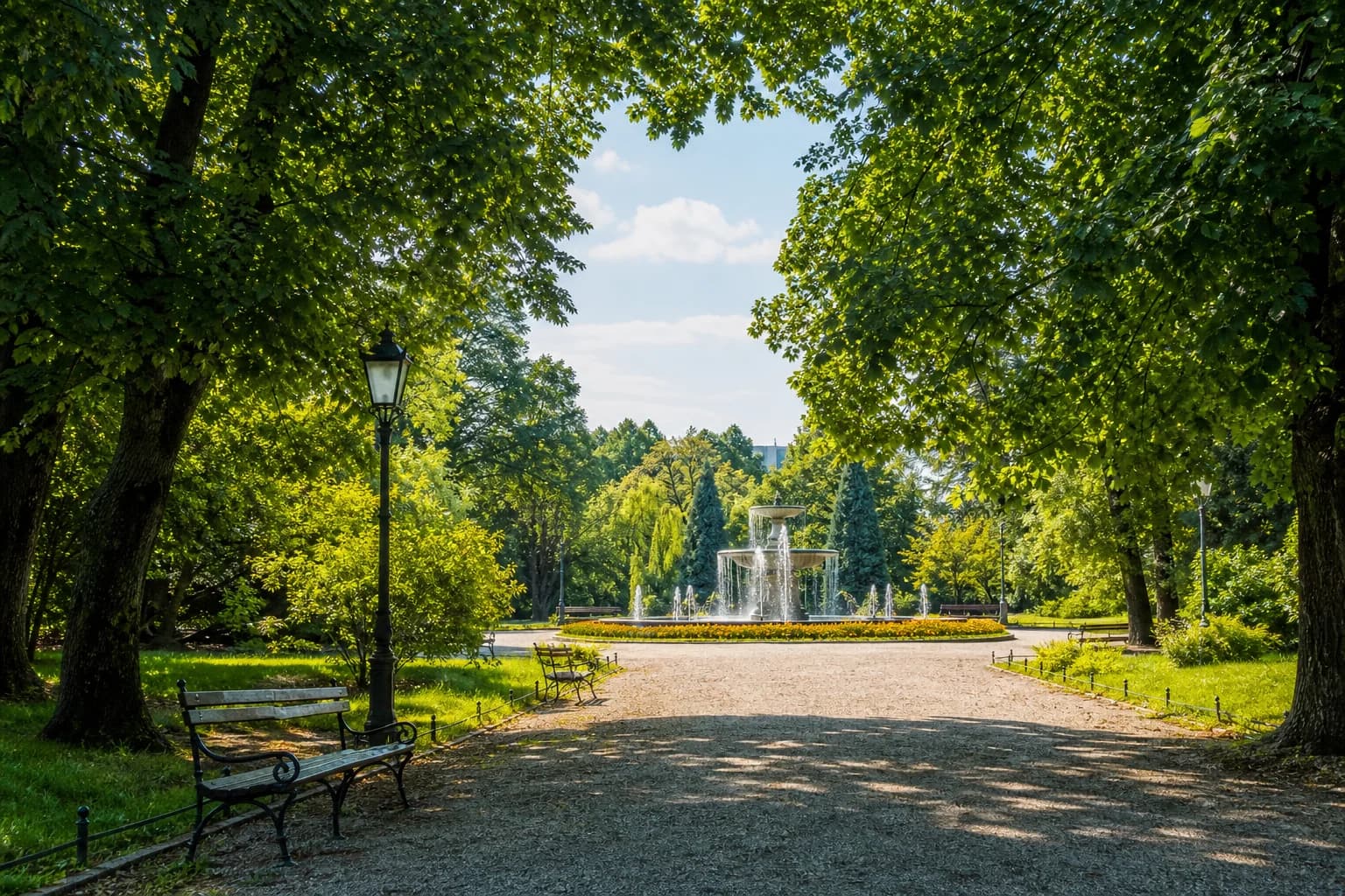Главные парки Софии