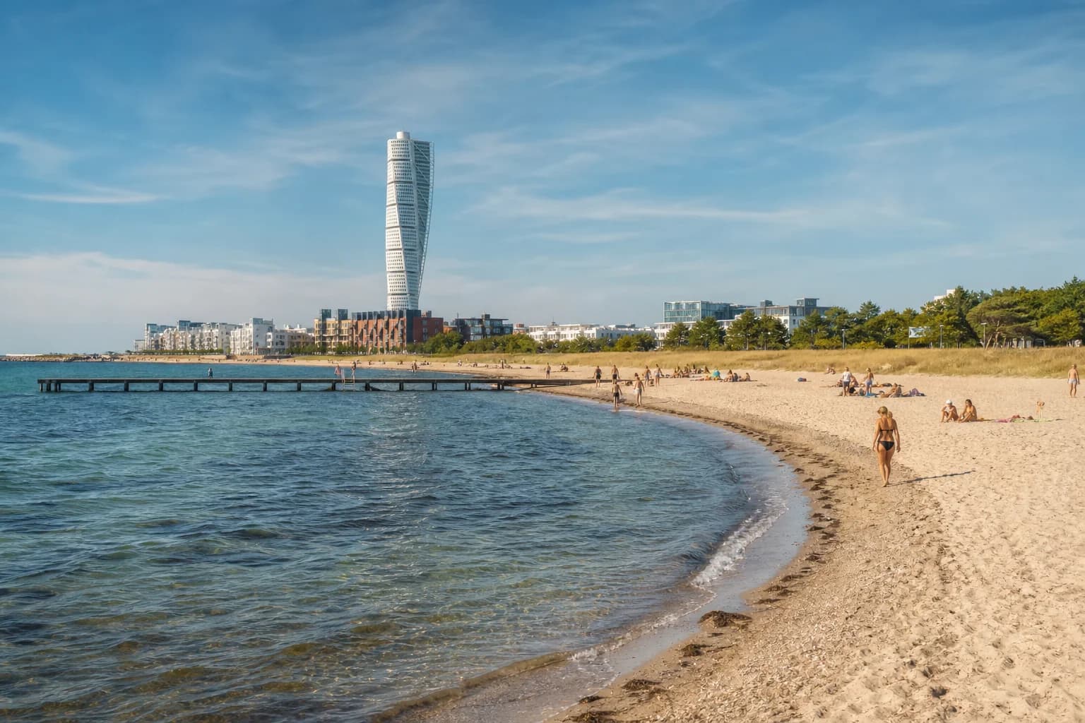 Пляжи Мальмё: инфраструктура, вход в воду и какой пляж выбрать